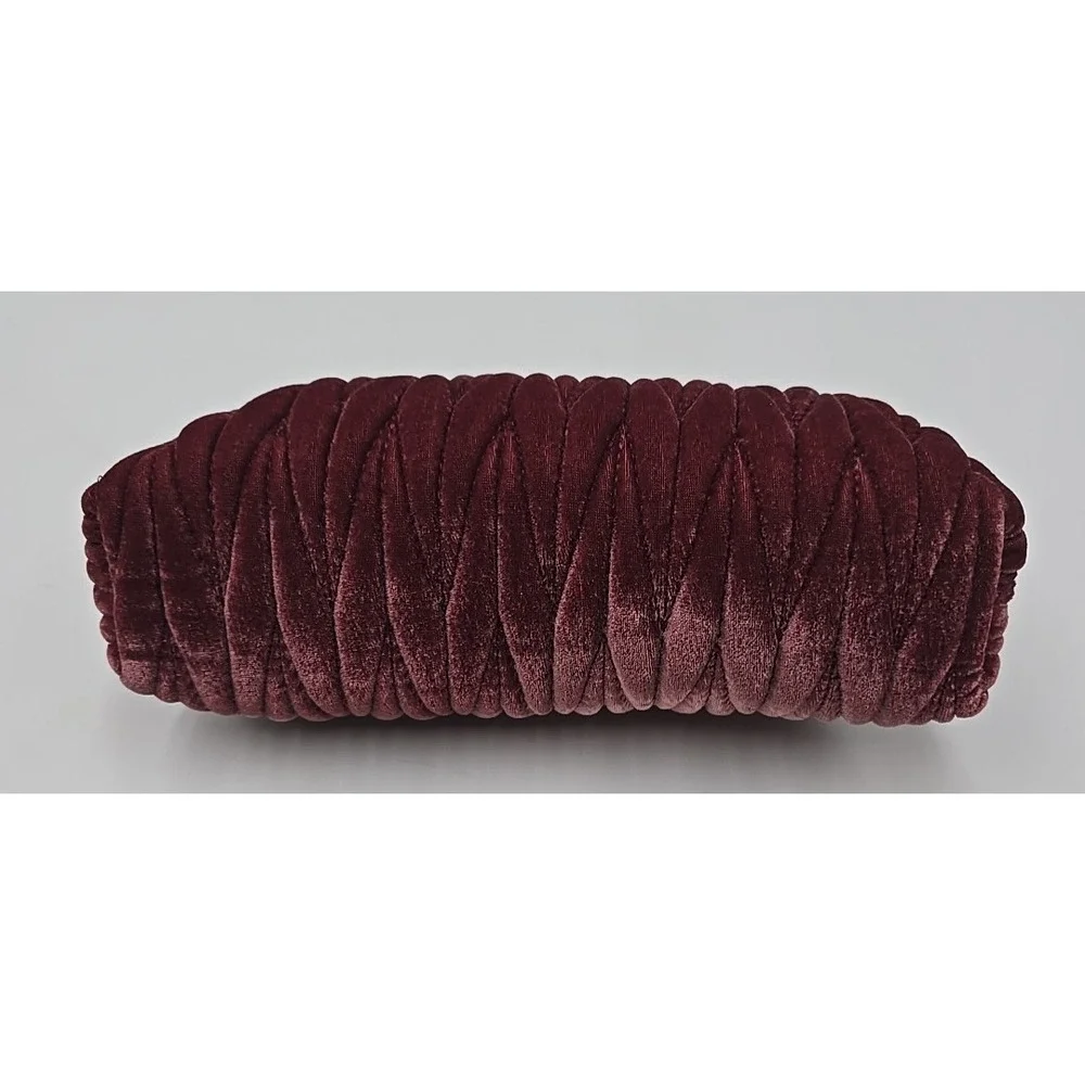 NWT Spartina‎ 449 Velvet Dusty Mauve Southern Old-money Kiss Lock Clutch Purse